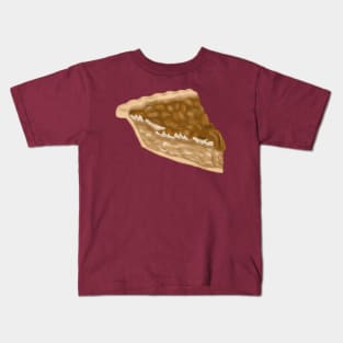 A Slice of Pie- Pecan Pie Kids T-Shirt